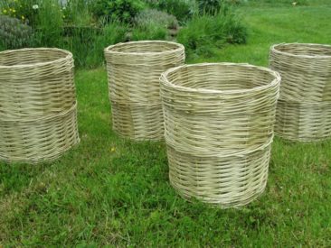 caches pots en osier stabilisé